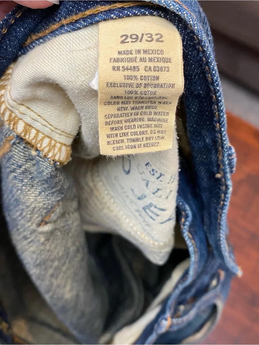 American Eagle Outfitters Men's Medium Wash Straight Bootcut Jeans Size 29x32